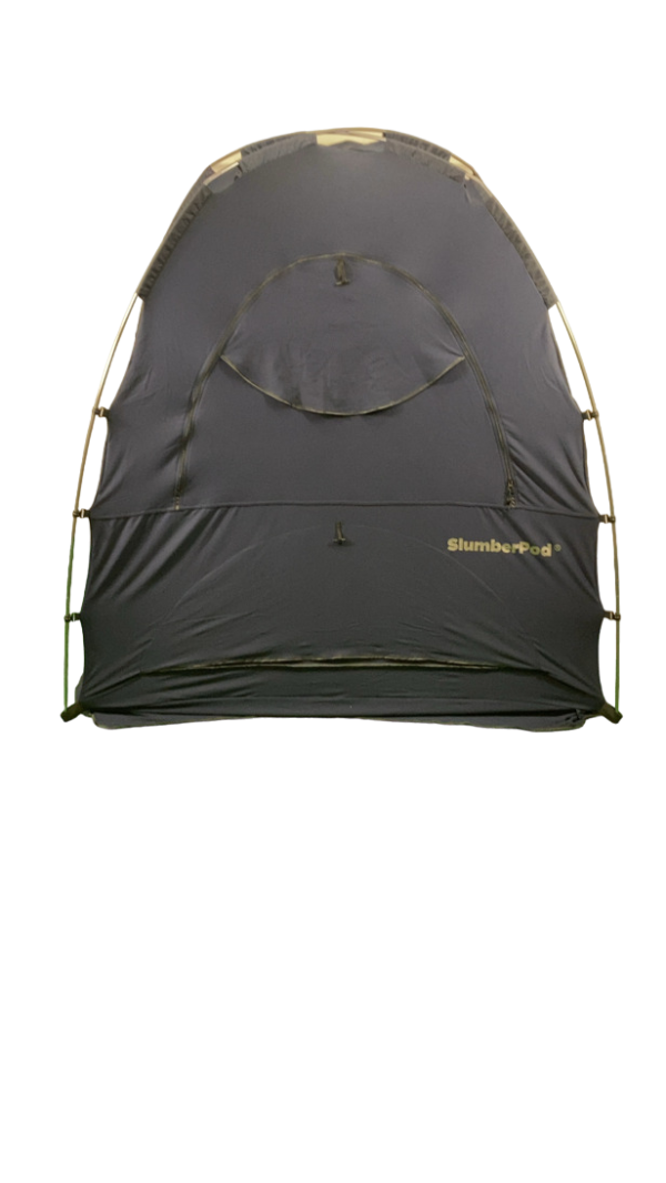 SlumberPod 3.0 Sleep Canopy with Fan, Navy with Night Sky Accents Online