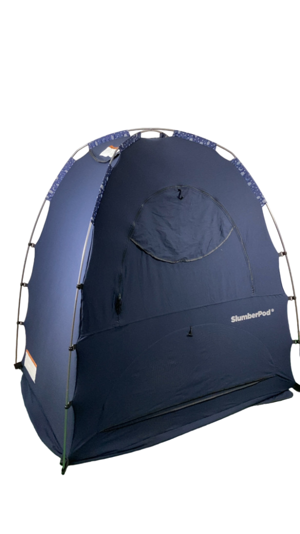SlumberPod 3.0 Sleep Canopy, Navy with Night Sky Accents on Sale
