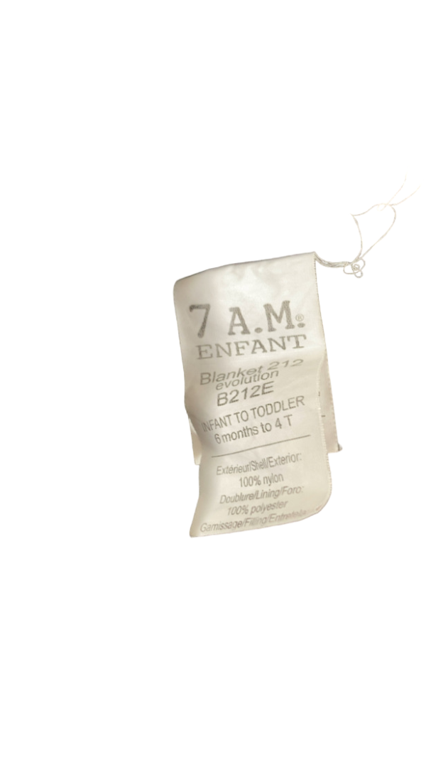 7 A.M. Enfant Blanket 212 Evolution, Black Plush Online now - Image 4