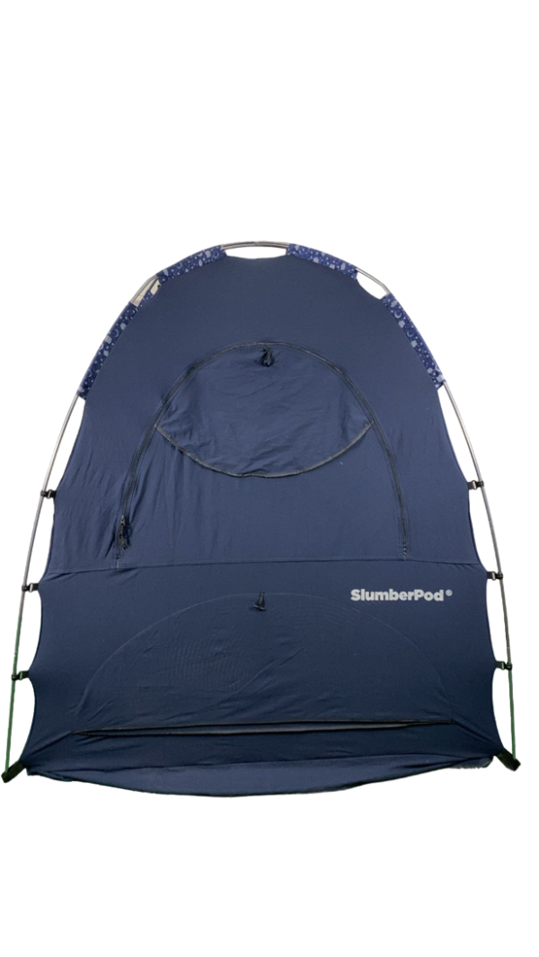 SlumberPod 3.0 Sleep Canopy, Navy with Night Sky Accents on Sale - Image 2