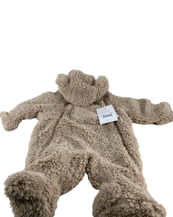 7 A.M. Enfant Teddy Jumpsuit Bebe, Oatmeal, 3-6 months Discount - Image 2