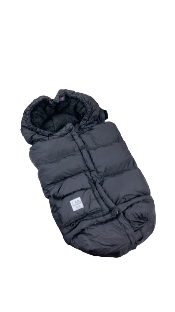 7 A.M. Enfant Blanket 212 Evolution, Black Plush Online now - Image 2