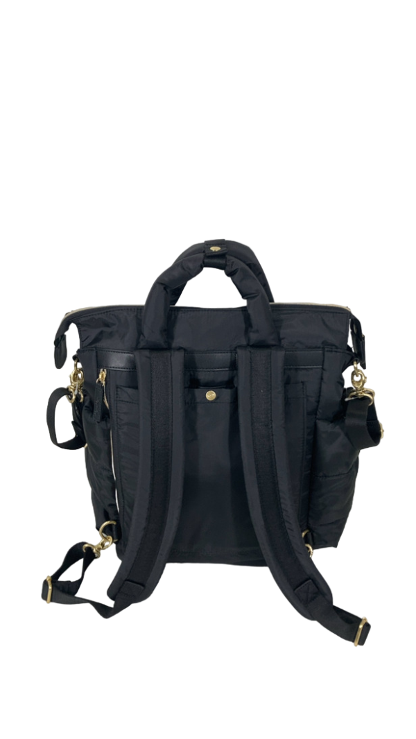 Itzy Ritzy Dream Convertible Diaper Bag, Midnight Black Discount - Image 2