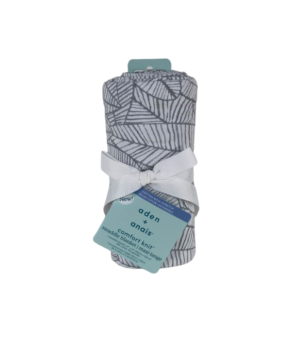 Aden + Anais Comfort Knit Swaddle Blanket, Zebra Plant Online