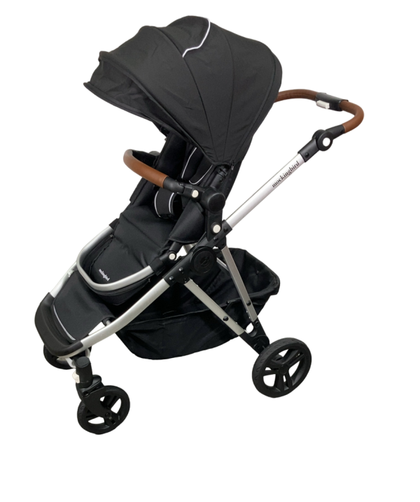 Mockingbird Single to Double 2.0 Stroller, 2024, Black, Silver With Penny Leather, Watercolor Drops For Cheap