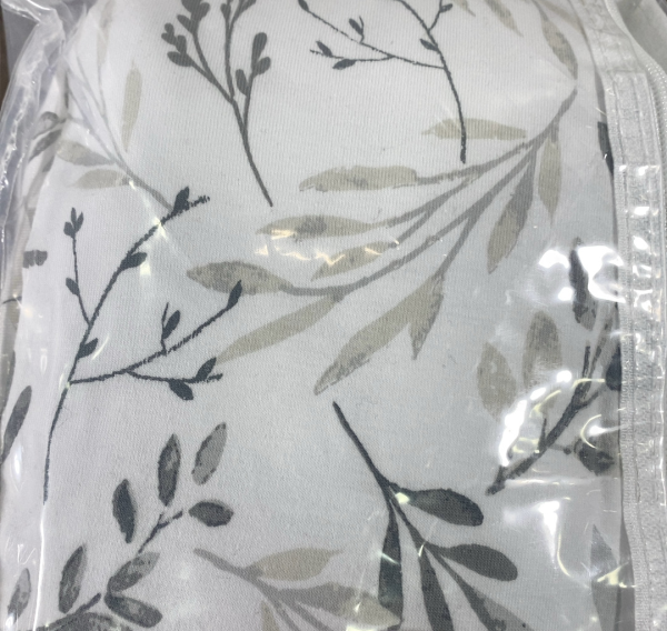 Boppy Side Sleeper Pregnancy Pillow, Gray Falling Leaves Sale - Image 3