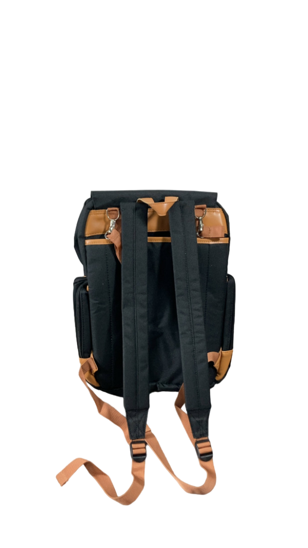 Parker Baby Co. Birch Bag Diaper Backpack, Black Fashion - Image 4