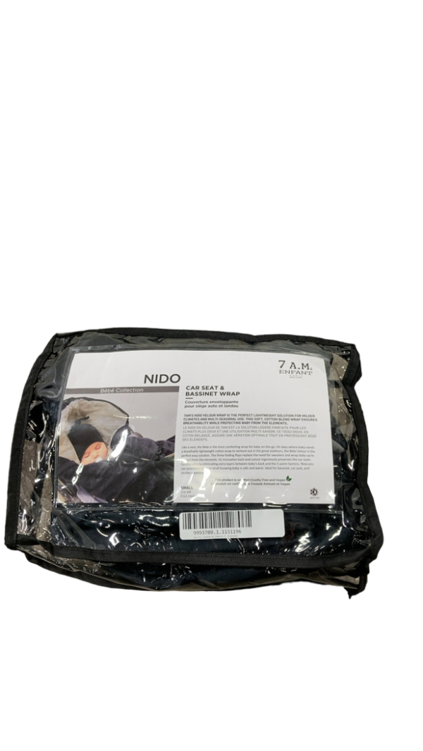 7 A.M. Enfant Nido, Black, Small (0-6 months) Supply