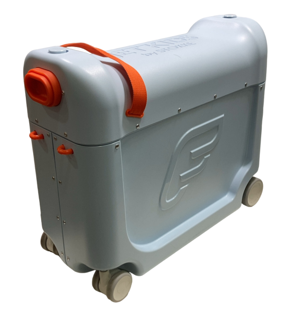 Stokke JetKids BedBox + Crew Backpack Travel Bundle, Blue Sky Online now