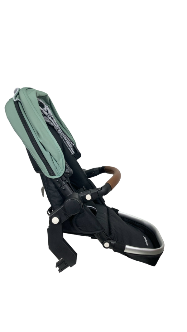 Mockingbird 2nd Seat, Silver with Penny Leather, Windowpane, Sage Online now - Image 2