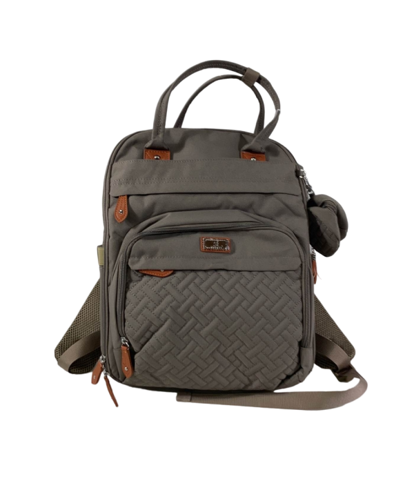 BabbleRoo Diaper Bag Backpack, XL Original, Khaki Online now
