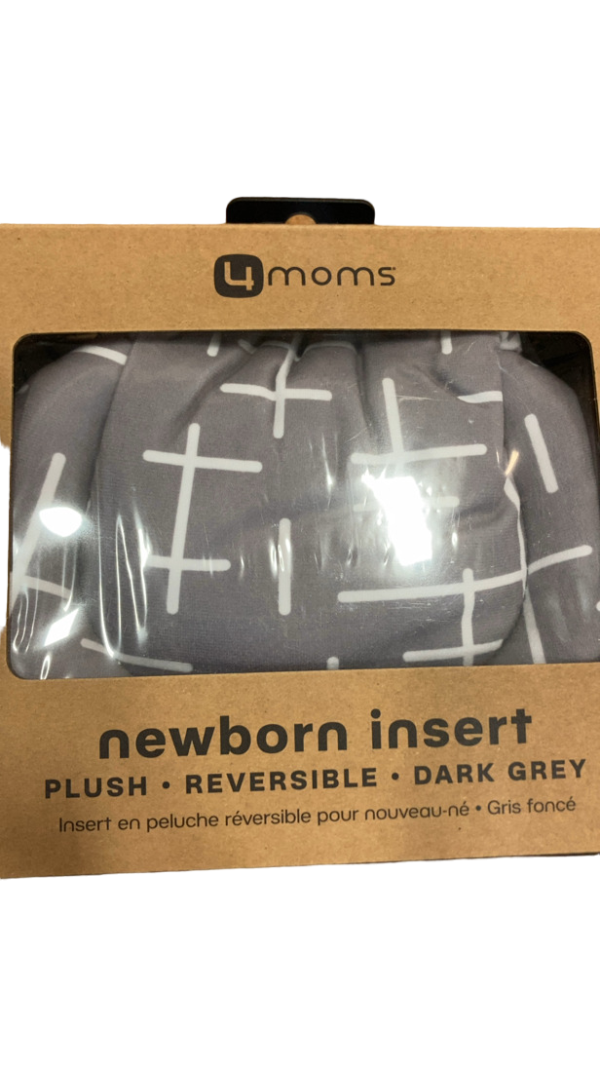 4moms Reversible Newborn Insert, Grey Plush on Sale