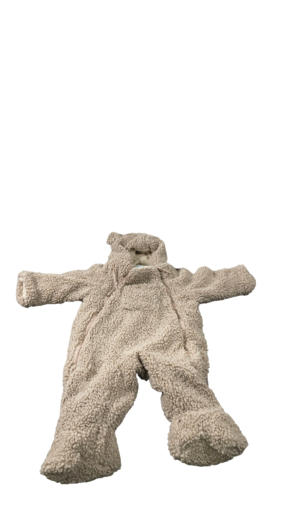 7 A.M. Enfant Teddy Jumpsuit Bebe, Oatmeal, 12-24 months For Discount