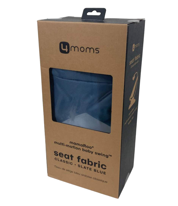 4moms MamaRoo Seat Fabric, 1046, Slate Blue Online Sale - Image 3