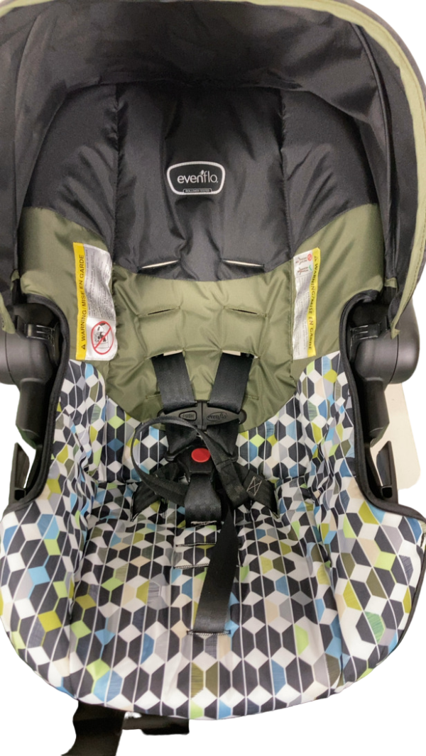 Evenflo Nurturemax Infant Car Seat, 2024, Sedona Green Discount - Image 4