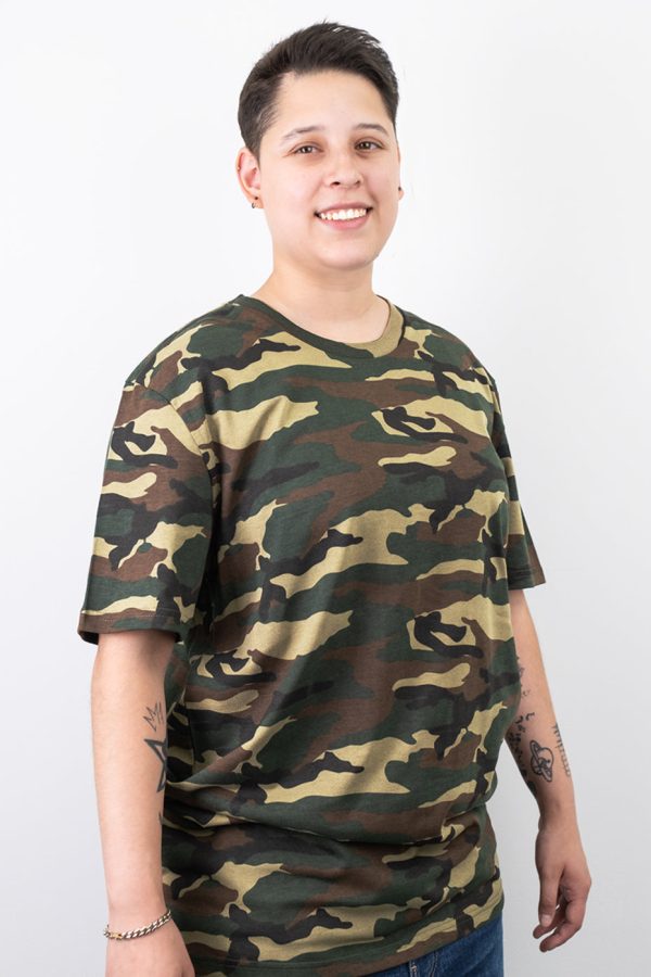 Premium Camouflage Crewneck T-shirt Laviva Sports™ For Sale
