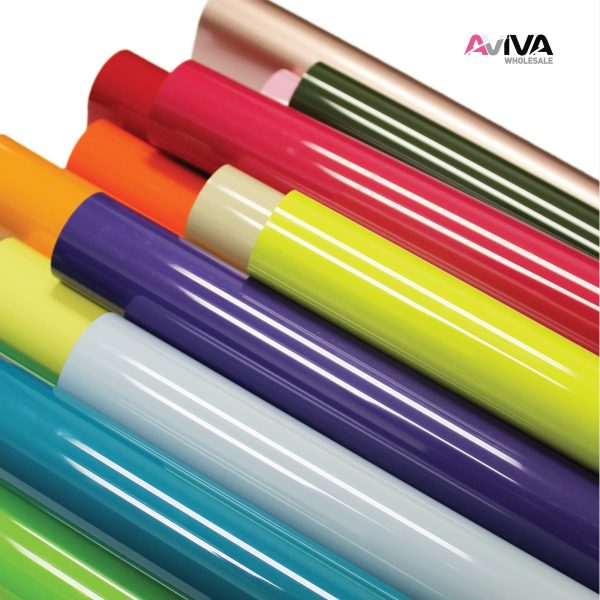 Ultra Flex Regular Colors 20” wide Heat TRANSFER Vinyl for T-Shirt and Apparel - HTV Fashion - Image 3