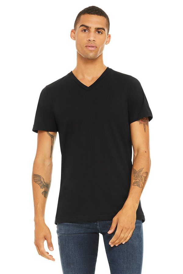 BELLA 3005 UNISEX JERSEY SHORT SLEEVE V-NECK TEE (XS - XL) Online Hot Sale - Image 5