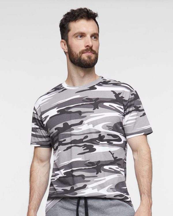 3907 ADULT CAMO TEE Online - Image 5