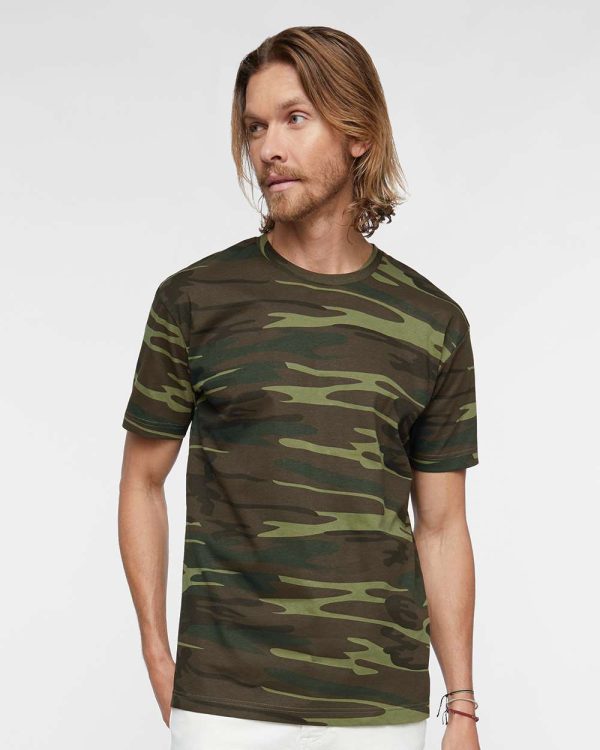 3907 ADULT CAMO TEE Online - Image 3