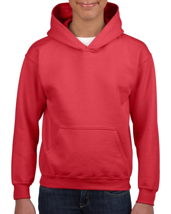 18500B Gildan® Heavy Blend™  Youth Hooded Sweatshirt Online now - Image 5